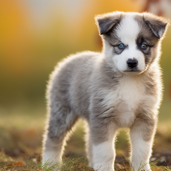 Mini Huskydoodle puppy